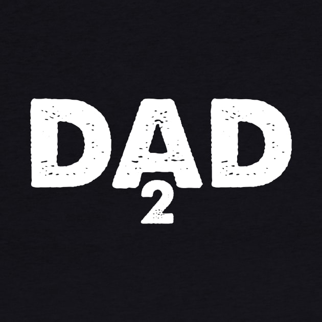 Dad of 2 | Father's Day Gift Shirt by Adamita